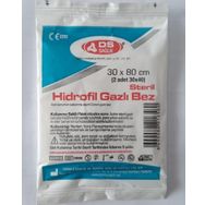 D&S Sağlık 30x80 cm 2x5 Paket Steril Hidrofil Gazlı Bez
