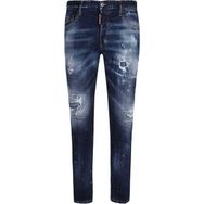 Dsquared2 Jeans Erkek Kot Pantolon S74-LB-0764 - 50 - Slim Fit - Mavi
