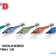 DTD Soft Wounded Fish 1.5 Serisi 55 mm Blue Glow Suni Balık Yemi
