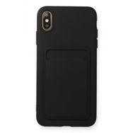 Dtech iPhone XS Max Kelvin Kartvizitli Şık Silikon Kılıf