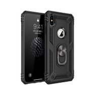 Dtech iPhone XS Sofya Yüzüklü Standlı Silikon Kılıf