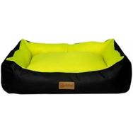 Dubex Dondurma 78x60x22 cm Siyah-Sarı Large Köpek Yatağı