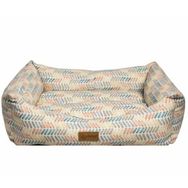 Dubex VR11 Turuncu Kısa Çizgili 50x38x19 cm Makaron Dikdörtgen Yatak