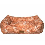 Dubex VR15 Turuncu Yapraklı 78x60x22 cm Makaron Dikdörtgen Yatak