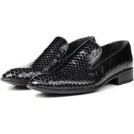 Ducavelli Alligator Siyah Hakiki Deri Erkek Klasik Ayakkabı