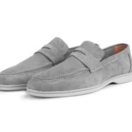 Ducavelli Ante Loafer Gri Erkek Ayakkabı