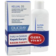 Ducray Kelual DS Şampuan 100 ml+Elution Şampuan 200 ml ikili Set