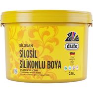 Düfa Silosil Silikonlu 2.5 lt 2963 Çikolata Dış Cephe Duvar Boyası