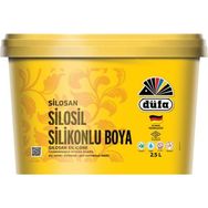 Düfa Silosil Silikonlu Sütlü Çikolata 2.5 lt Dış Cephe Duvar Boyası
