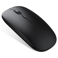 Duhalıne Bluetooth Şarjlı 2.4ghz Sessiz Tıklama Siyah Kablosuz Mouse
