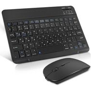 Duhaline YT-J706F Tablet Için Uyumlu Slim Şarjlı Bluetooth Klavye ve Mouse Seti