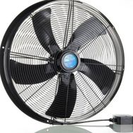 Dündar 40 cm ST 40 1420 D/D 380 400 Volt Trifaze Aksiyal Tip Sanayi Fanı Aspiratör