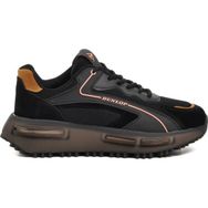 Dunlop DNP-2342 Siyah-Turuncu Erkek Sneaker Spor Ayakkabı