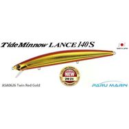 Duo 140S ASA0626 Tide Minnow Lance Twin Red Gold Yem