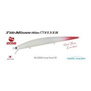 Duo 175 ACCZ026 Tide Minnow Slim Flyer Ivory Pearl Red Tail Sahte Balık