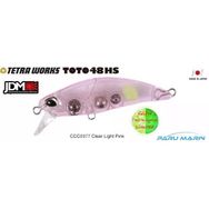 Duo 48HS CCC0377 Tetra Works Toto Clear Light Pink Sahte Balık