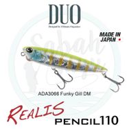 Duo ADA3066 Realis Pencil 110 Funy Gill DM Suni Balık Yemi