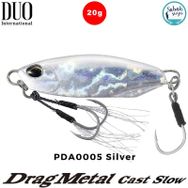 Duo Drag Metal Cast Jig 20gr. PDA0005 Silver Suni Balık Yemi