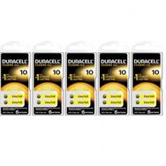 Duracell 10 Numara 5'li 30 Adet İşitme Cihazı Pili