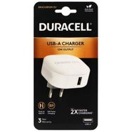 Duracell 12W 1XUSB Phone-Tablet Beyaz Wall Charger
