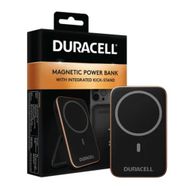 Duracell 5.000 mAh 18 W Stand Özellikli Siyah Magsafe Wireless Powerbank