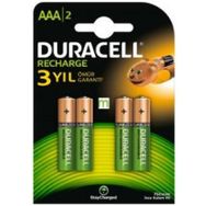 Duracell AAA 750 mAh 4'lü Şarj Edilebilir Pil