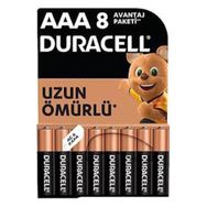 Duracell AAA İnce Kalem 8 Adet Pil