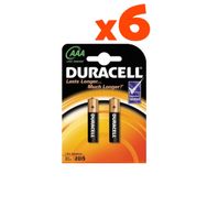 Duracell Alkalin 6x2 li AAA İnce Kalem Pil