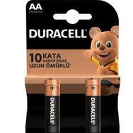 Duracell Alkalin AA Kalem Pil 2`li Paket