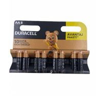 Duracell Alkalin AA Piller 8’li Paket