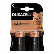 Duracell Basic 2'li C Boy Pil