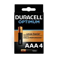 Duracell Optimum 4'lü AA İnce Kalem Pil