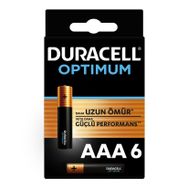 Duracell Optimum AAA Alkalin 4'lü Blister İnce Pil
