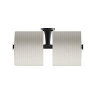 Duravit 099384600 İkili Starck T Açık Mat Siyah Tuvalet Kağıtlık