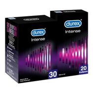 Durex Intense 30'lu Uyarıcı Jelli ve Tırtıklı Prezervatif + Durex Intense Uyarıcı Jel