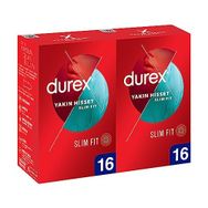 Durex Yakın Hisset Slim 32'li Prezervatif