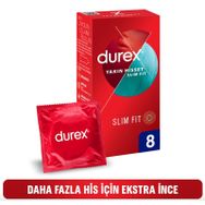 Durex Yakın Hisset Slim Fit Extra İnce 8'li Prezervatif