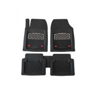 Durmaz Tuning Isuzu NQR 3D Safir Siyah Krom Karbon Havuzlu Paspas Takımı