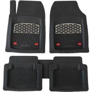 Durmaz Tuning Kia Picanto 3D Safir Siyah Krom Karbon Havuzlu Paspas Takımı