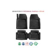 Durmaz Tuning Kia Soul 2016-2019 Uyumlu Pro Siyah 3D Havuzlu Paspas Takımı