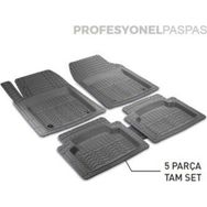 Durmaz Tuning Sevenyol Peugeot 407 04-10 3D Profesyonel Siyah Havuzlu Paspas