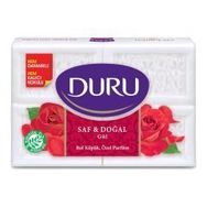 Duru 600x4 Adet Beyaz Kalıp Sabun Gül