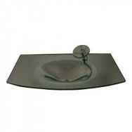 Duru Cam Ayna Modeli 80x56 cm Cam Lavabo