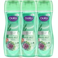 Duru Fresh Sensations Kaktüs 3x450 ml Duş Jeli