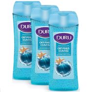Duru Fresh Sensations Okyanus Esintisi 3x450 ml Duş Jeli