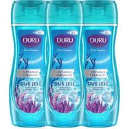 Duru Fresh Sensations Okyanus Ferahlığı 3x450 ml Duş Jeli