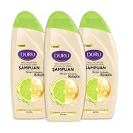 Duru Misket Limonu Yağlı Saçlar 3x500 ml Şampuan
