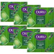 Duru Natural Olive Zeytinyağı Özlü 6x600 gr Duş Sabunu