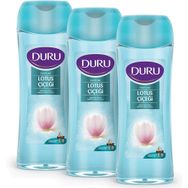 Duru Perfume Elegant Lotus 3x450 ml Duş Jeli