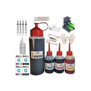 Duruink Siyah Hp Deskjet 2630 2632 2620 Yazıcı Uyumlu 500 ml 304 Kartuş Dolum Seti